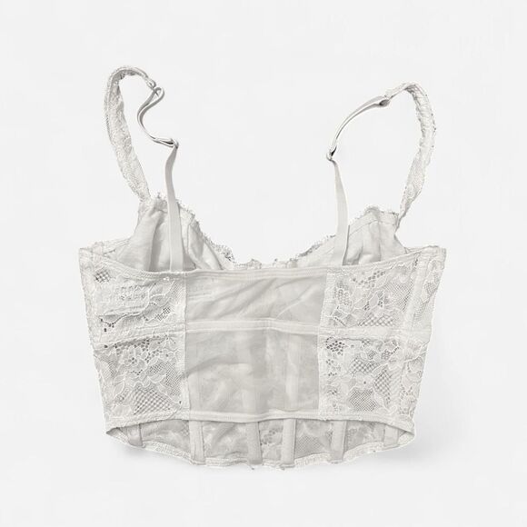 Gilly Hick lace cropped corset top #lingerie - Picture 2 of 3